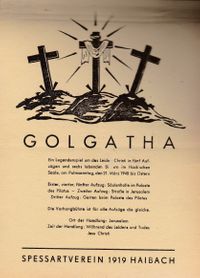 2) 21. M&auml;rz 1948-Golgatha.