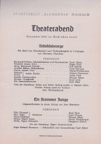 3) Auff&uuml;hrungen im Dezember 1946-Schicksalswege und Ein strammer Junge_1